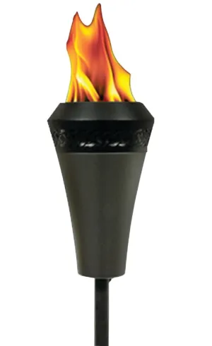 Tiki 1111033 Flame Torch, 66 in H, Metal :EA: QUANTITY: 8