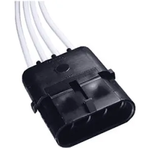 Weather Pack Terminal Pico 14 AWG 4 Cavity Shroud Weather Pack Pigtail