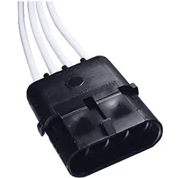 Weather Pack Terminal Pico 14 AWG 4 Cavity Shroud Weather Pack Pigtail