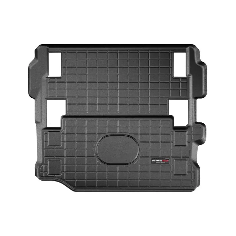 WeatherTech Cargo Liner - Under 2nd Row - Black - Jeep Wrangler JL - 2018-19