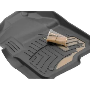 WeatherTech FloorLiner HP - 2nd Row - Black - Crew Cab - With Underseat Storage - Ram Fullsize Truck 2019-21