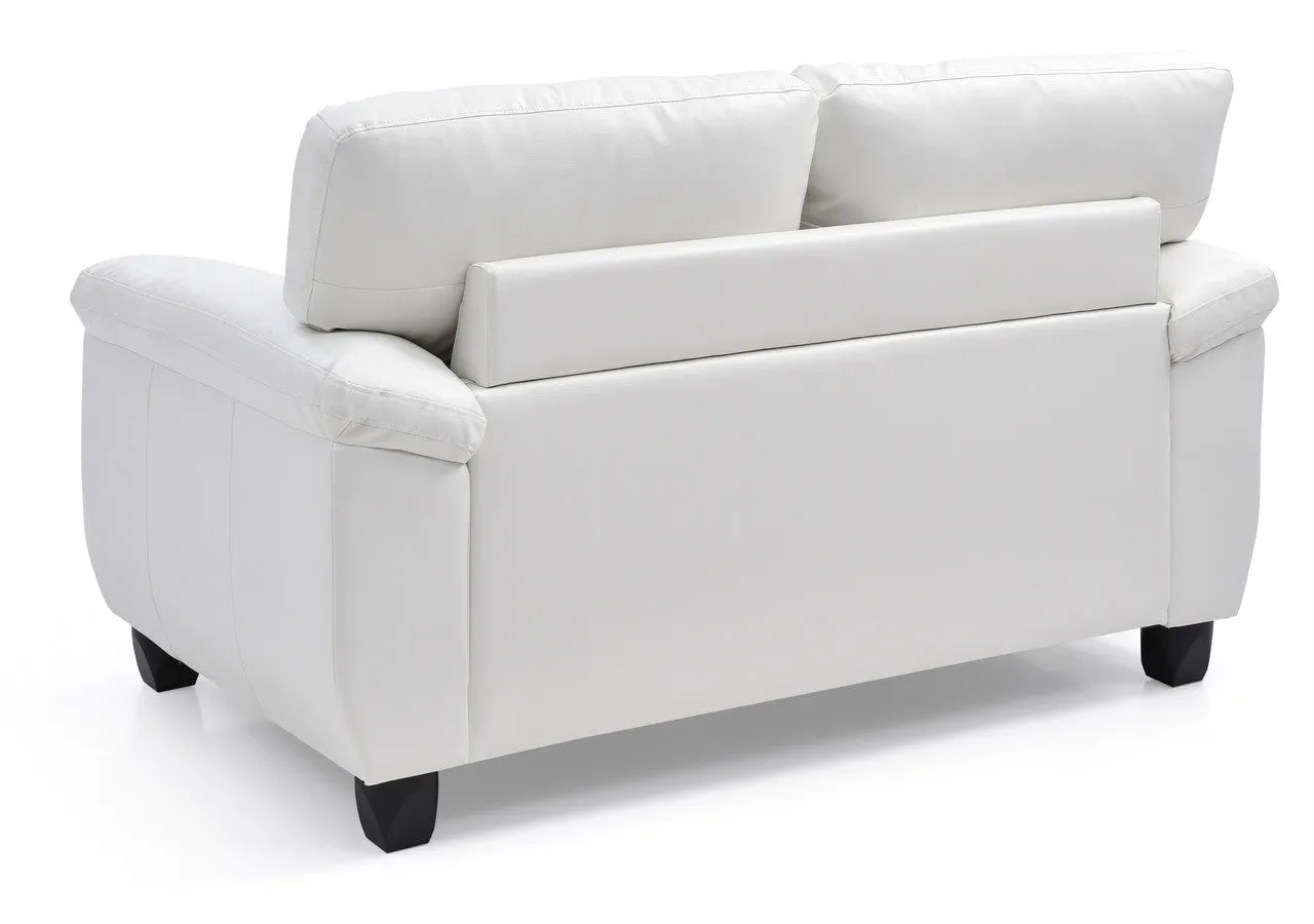 White Wonder Loveseat