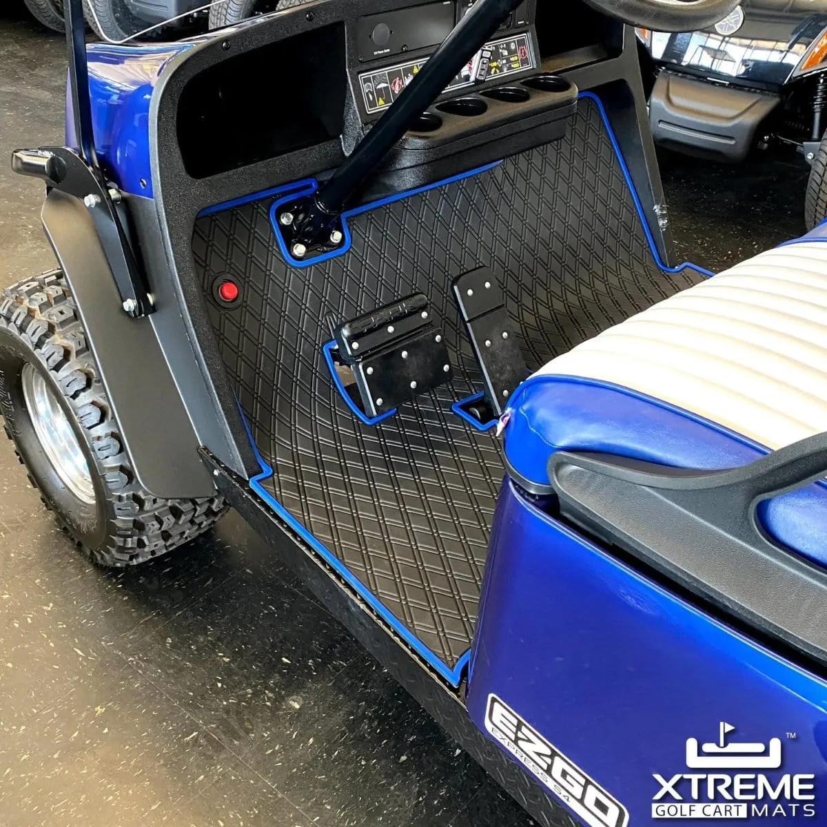 Xtreme® Mats Golf Cart Floor Mat - EZGO TXT (1996 ), S4